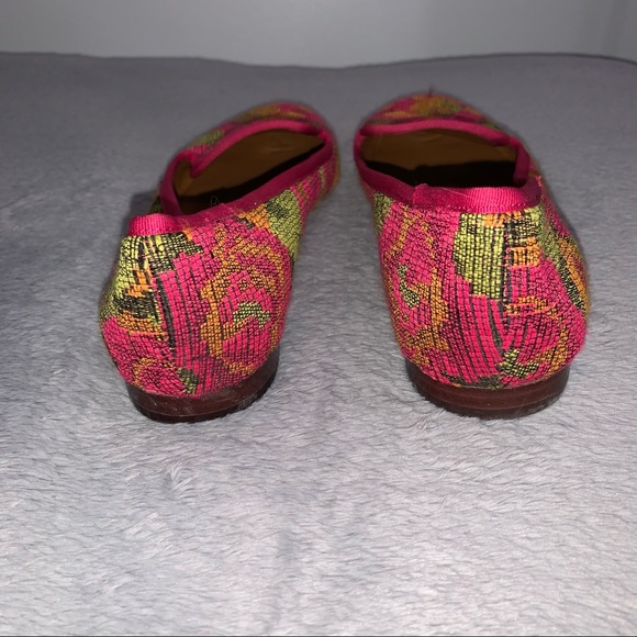 NINE WEST Embroidered Flats Lofers - Picture 4 of 4